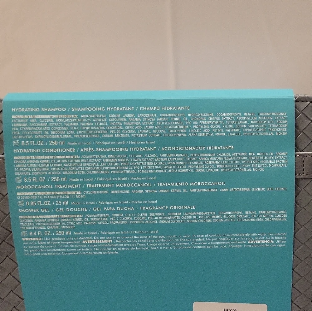 Moroccanoil Hydration Collection - Shampoo, Conditioner, Treatment, Body Wash - Picture 3 of 3
